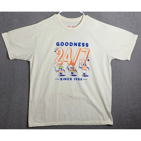 New Large Whataburger Shirt Retro Goodness 24/7 Pullover Short Sleeve - Picture 7 of 7